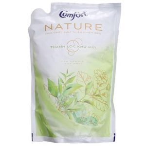 Nước xả vải Comfort Nature chiết xuất trà xanh và hoa nhài túi 1.6 lít