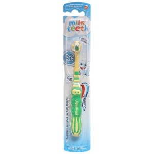 Bàn chải cho bé 0-2 tuổi Aquafresh Milk teeth lông mềm