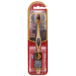Bàn chải Colgate 360 Gold Charcoal xoắn kép