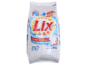 Bột giặt Lix Extra hương hoa 6kg