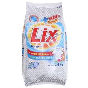 Bột giặt Lix Extra hương hoa 6kg