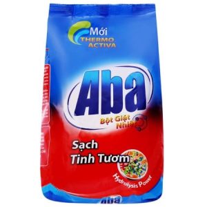 Bột giặt nhiệt Aba sạch tinh tươm 400g