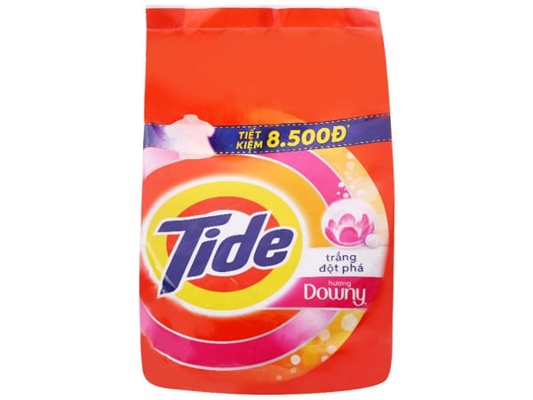 Bột giặt Tide trắng đột phá hương Downy 2.5kg