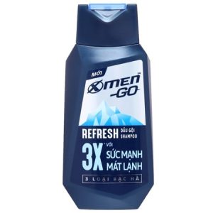 Dầu gội X-Men Go Refresh 3 Loại Bạc Hà 180g