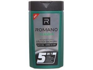 Dầu gội sạch gàu Romano Classic 180g 5 in 1