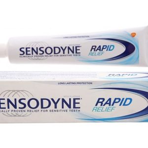 Kem đánh răng Sensodyne Rapid Relief giảm ê buốt nhanh chóng 100g