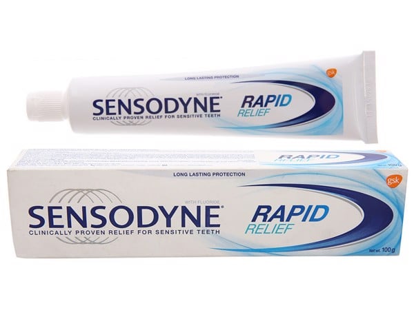 Kem đánh răng Sensodyne Rapid Relief giảm ê buốt nhanh chóng 100g