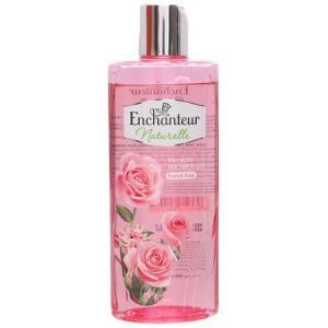 Gel tắm Enchanteur Naturelle hương hoa hồng 260g