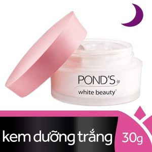 Kem Dưỡng Da Trắng Hồng Rạng Rỡ Pond”s White Beauty Ban Đêm (30g)