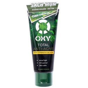 Kem rửa mặt ngăn ngừa mụn Oxy Total Anti-Acne 100g