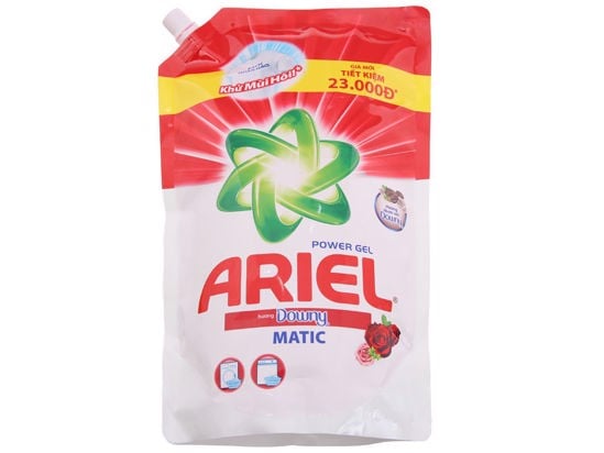 Nước giặt Ariel Matic hương Downy túi 1.25kg
