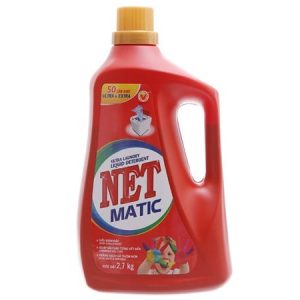 Nước giặt NET Matic chai 2.7kg
