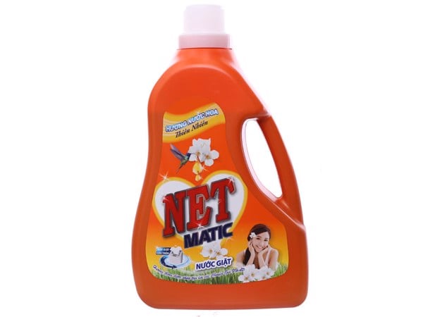 Nước giặt NET Matic hương nước hoa thiên nhiên chai 3.6kg