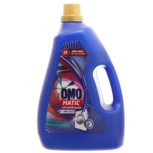 Nước giặt OMO Matic bền đẹp cửa trước chai 4.2kg