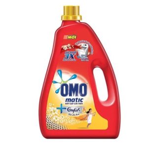 Nước giặt OMO Matic Comfort tinh dầu thơm chai 2.4kg