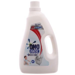 Nước giặt OMO Matic dịu nhẹ trên da chai 2.3kg