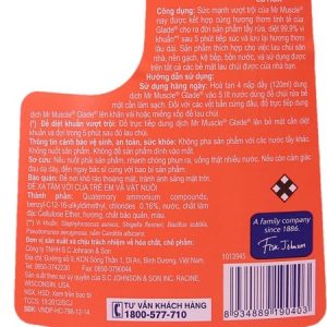Nước lau sàn Mr Muscle Glade hương cỏ hoa 1L