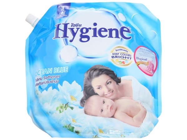 Nước xả vải cho bé Hygiene Ocean Blue túi 1.8 lít