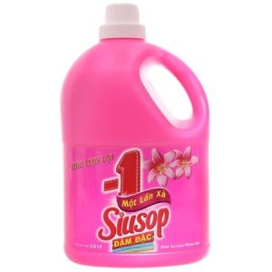 Nước xả vải Siusop một lần xả siêu tiện lợi can 3.8 lít