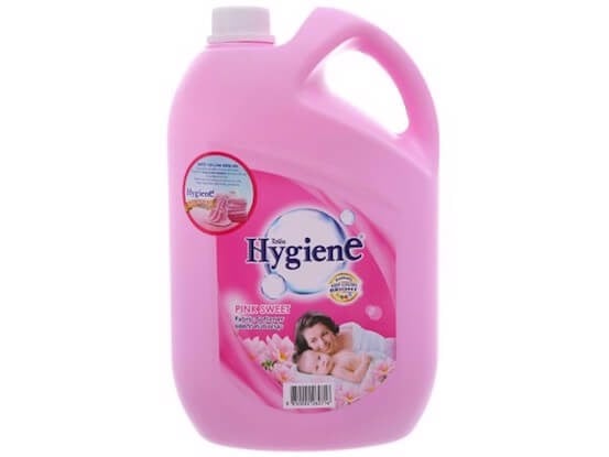 nước xả vải cho trẻ sơ sinh hygience pink sweet