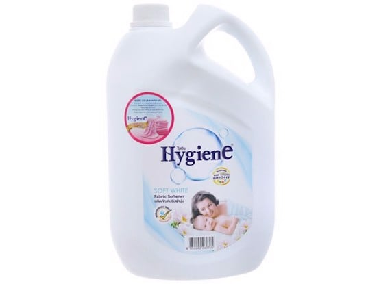 nước xả vải cho trẻ sơ sinh hygience soft white