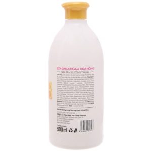 Sữa tắm dưỡng trắng Purité sữa ong chúa và hoa hồng 500ml
