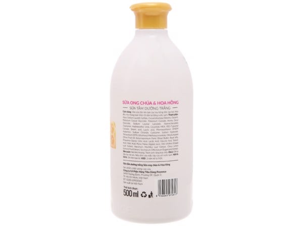 Sữa tắm dưỡng trắng Purité sữa ong chúa và hoa hồng 500ml
