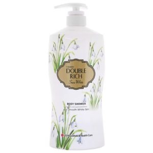 Sữa tắm hoa xuyên tuyết trắng mịn Double Rich Snow White 800g