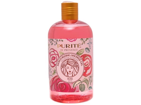 Sữa tắm mềm mịn Purité hoa hồng 500ml