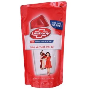 Sữa tắm bảo vệ khỏi vi khuẩn Lifebuoy bảo vệ vượt trội 10 -bịch 833ml