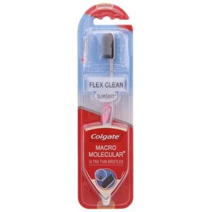 Bàn chải Colgate Charcoal Flex Clean lông chải nguyên khối