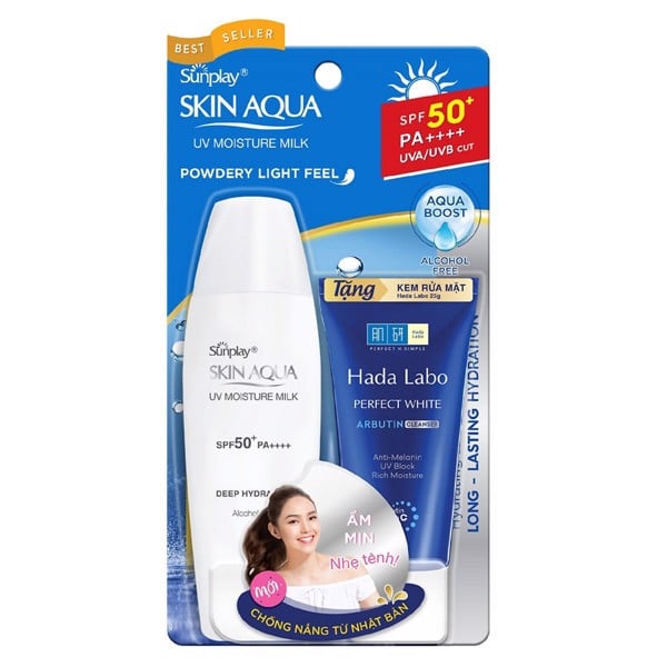 Sữa Chống Nắng Dưỡng Ẩm Sunplay Skin Aqua UV Moisture SPF 50+ PA++++ (70g)