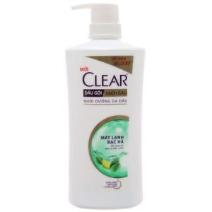 Dầu gội sạch gàu Clear mát lạnh bạc hà 631ml