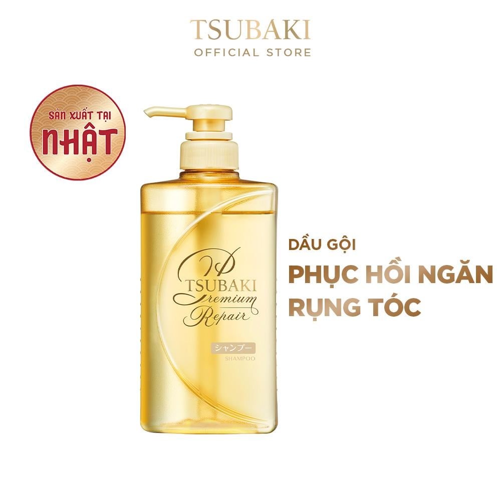 Dầu Gội Phục Hồi Hư Tổn, Ngăn Rụng Tóc Tsubaki Premium Repair Shampoo – THẾ  GIỚI SKINFOOD