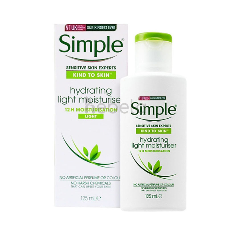 Kem dưỡng Simple Kind To Skin Hydrating Light Moisturiser