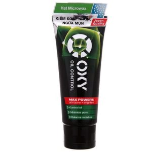 Kem rửa mặt có hạt Oxy kiểm soát nhờn ngừa mụn 100g