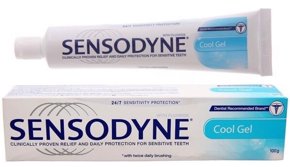 kem đánh răng sensodyne có tốt không cool gel