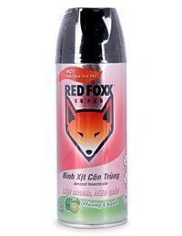 Lốc 2 chai Red Foxx Power Xịt Côn Trùng Hương Chanh 300ml