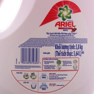 Nước giặt Ariel Matic hương Downy chai 3.8kg