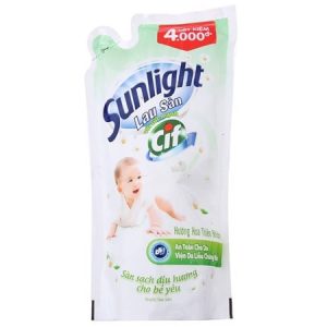 Nước lau sàn Sunlight Cif hương hoa thiên nhiên 1kg
