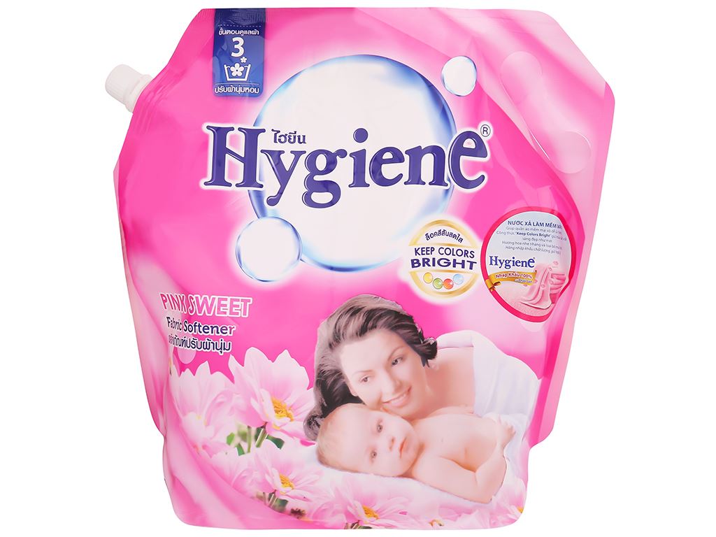 Nước xả cho bé Hygiene Pink Sweet 1.8 lít tại Bách hoá XANH