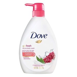 Sữa Tắm Dưỡng Ẩm Dove Revive – Hương Lựu Và Cỏ Roi Chanh 550ml