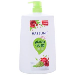 Sữa tắm dưỡng sáng Hazeline matcha lựu đỏ 1.19 lít