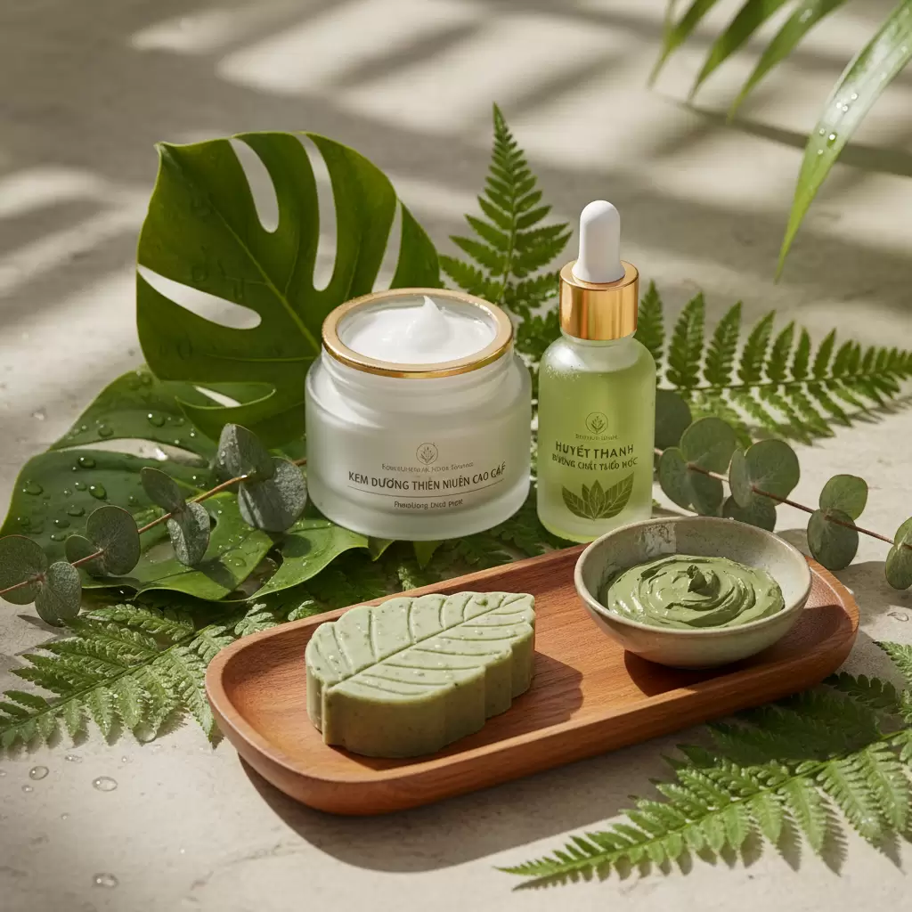 Sự kết hợp giữa mỹ phẩm thiên nhiên và bao bì bền vững là xu hướng chủ đạo trong năm 2026