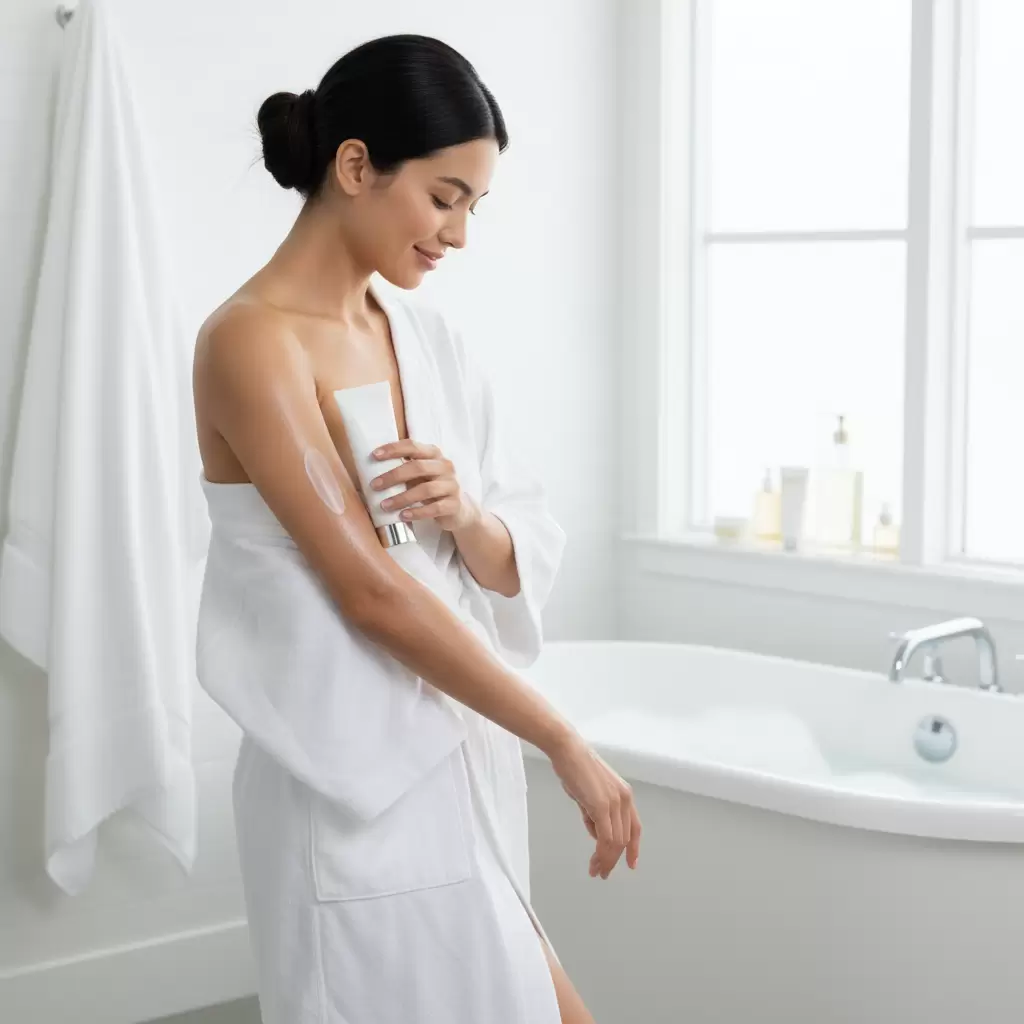 Xu hướng dưỡng trắng da body 2026 tập trung vào các sản phẩm có thành phần khoa học và an toàn