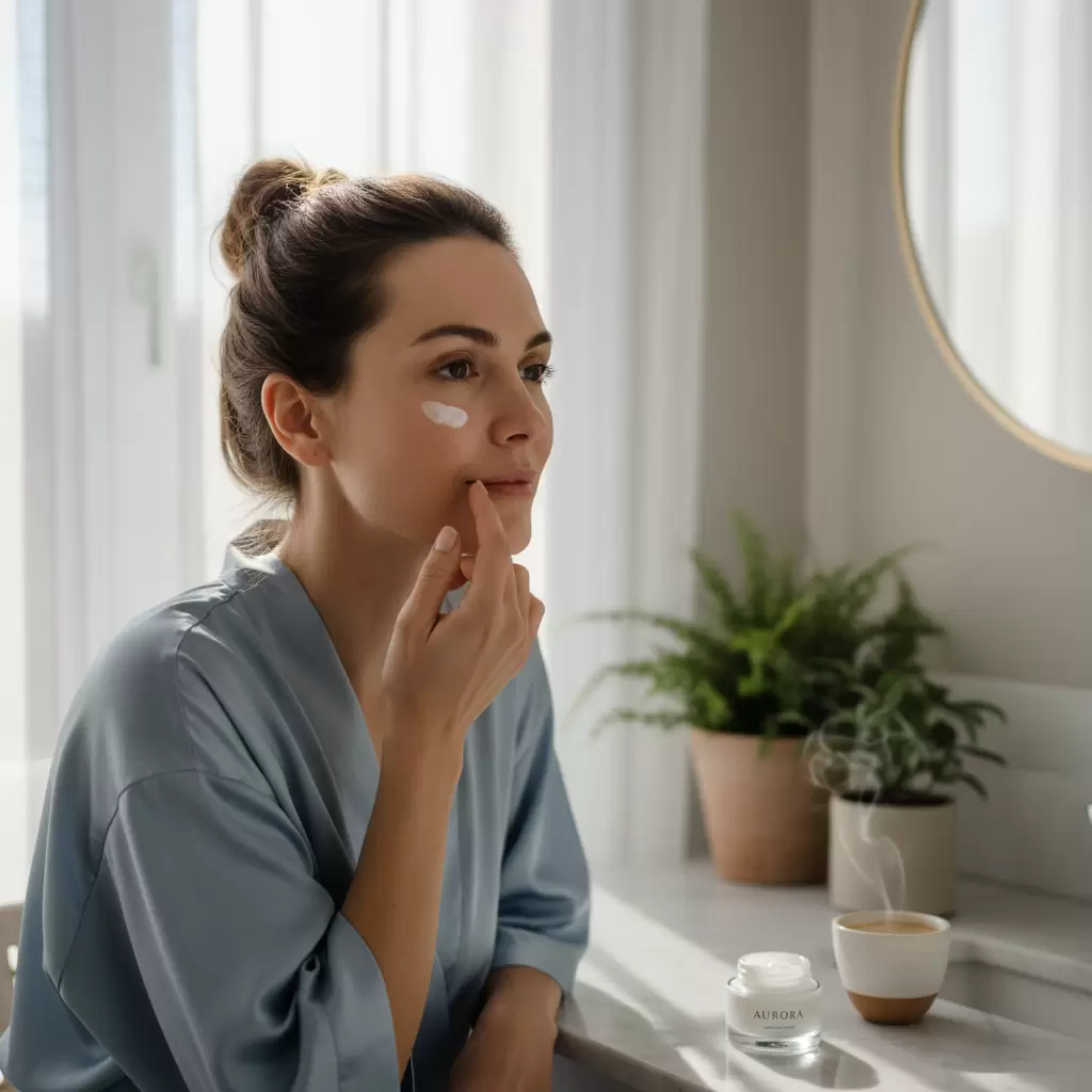 gemini_image_1767138976 Vùng da mắt cần được chăm sóc đặc biệt để chống lại các dấu hiệu lão hóa sớm